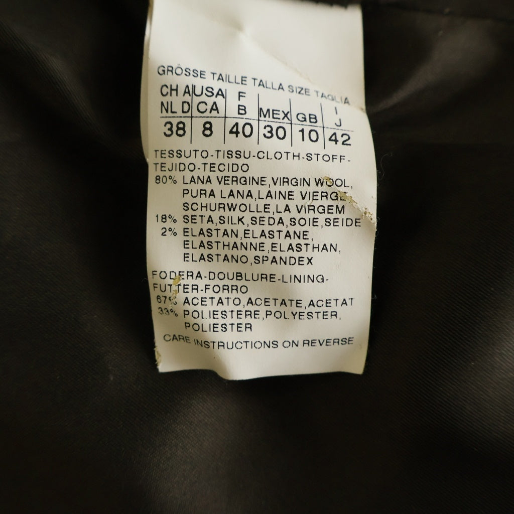 Max Mara(マックスマーラ) 1B テーラードジャケット グレーブラウン #38 レディース