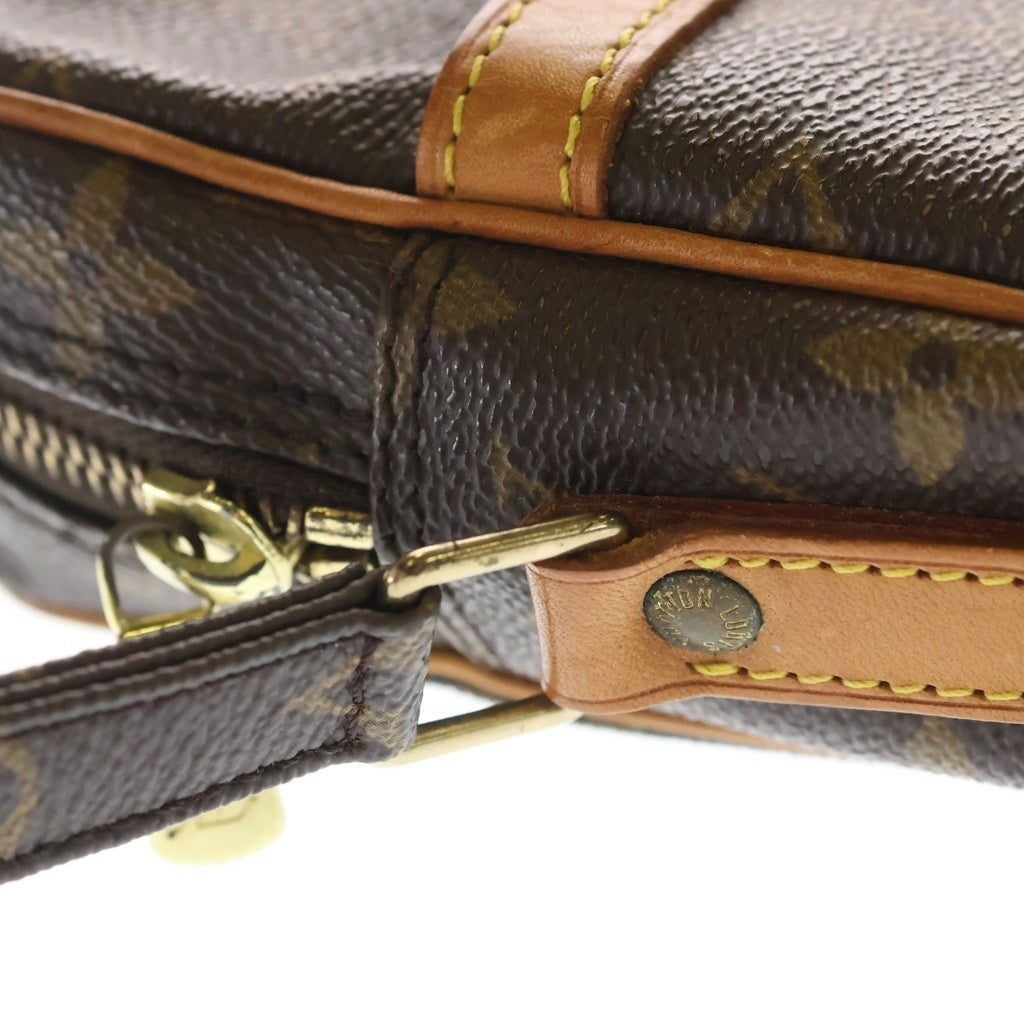 LOUIS VUITTON(ルイヴィトン) モノグラム ダヌーブ PVC レザー ショルダーバッグ ブラウン M45266 レディース