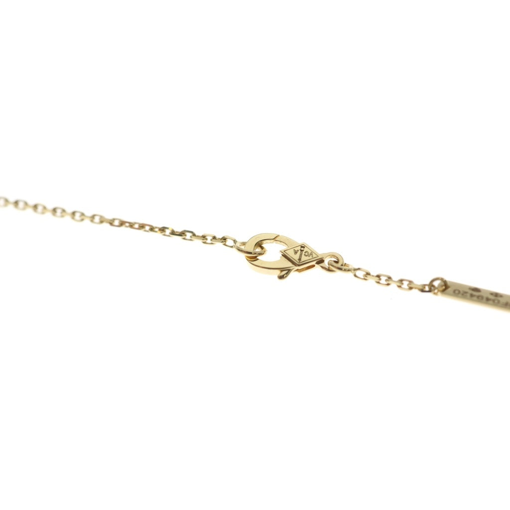 Van Cleef & Arpels(ヴァンクリーフアンドアーペル) ヴィンテージアルハンブラ マザーオブパール Au750 K18YG ネックレス ペンダント イエローゴールド VCARA45900