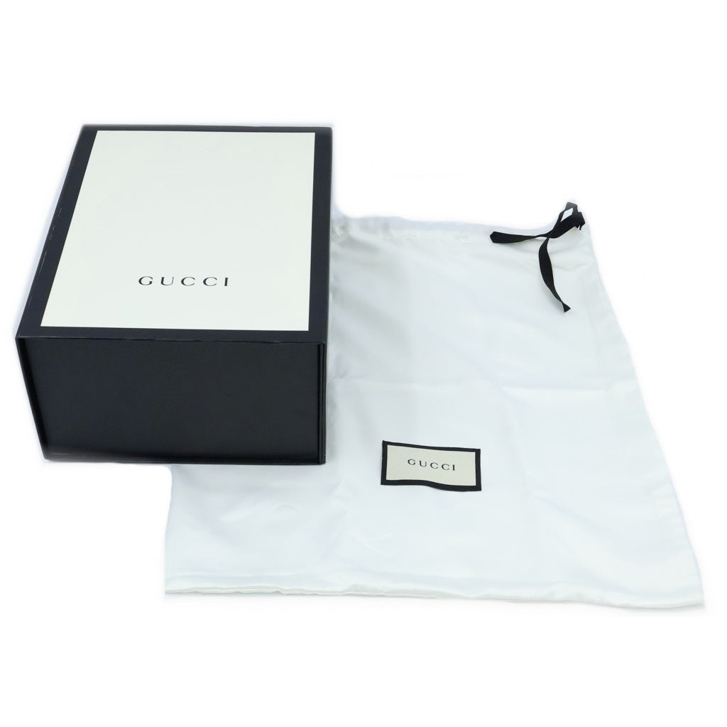GUCCI(グッチ) オフィディア GGスプリーム ミニ ラウンドショルダーバッグ ブラウン PVC×レザー 550618 レディース