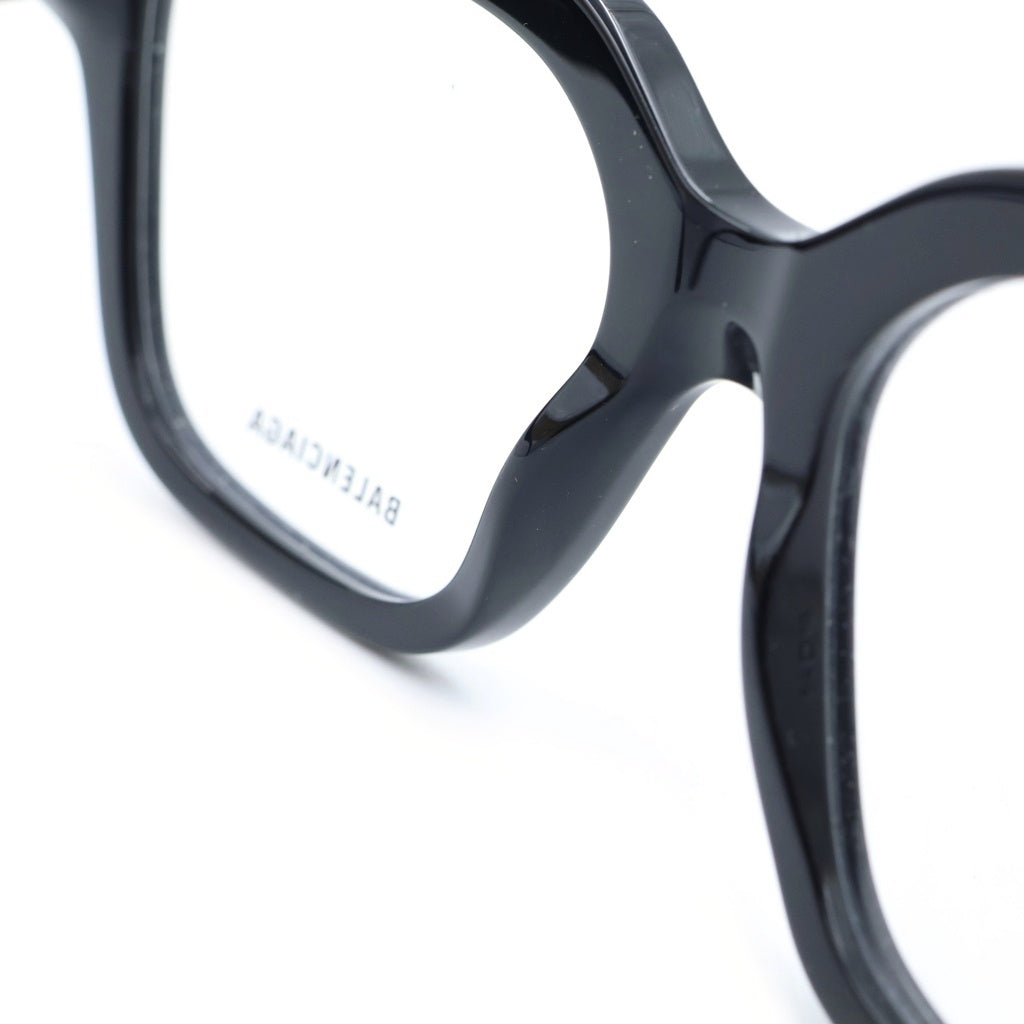 BALENCIAGA(バレンシアガ) BB0437O Square Glasses スクエアフレーム メガネ 眼鏡 BBロゴ ブラック レディース