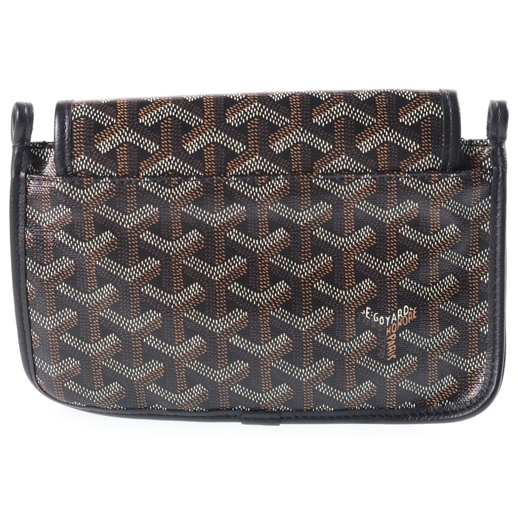 GOYARD(ゴヤール) プリュメ ショルダーバッグ ブラック レザー レディース