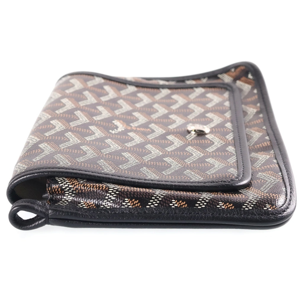 GOYARD(ゴヤール) プリュメ ショルダーバッグ ブラック レザー レディース