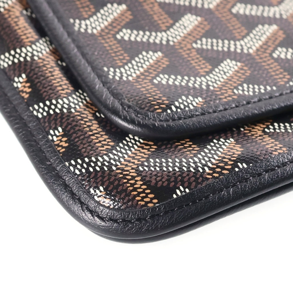 GOYARD(ゴヤール) プリュメ ショルダーバッグ ブラック レザー レディース