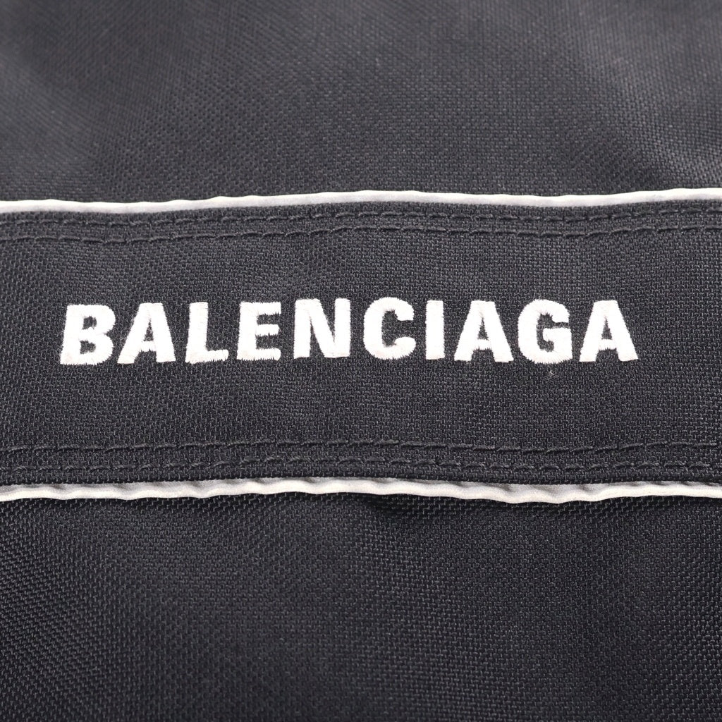 BALENCIAGA(バレンシアガ) スポーツ メッセンジャー ロゴ刺繍 ショルダーバッグ ブラック 638657 レディース
