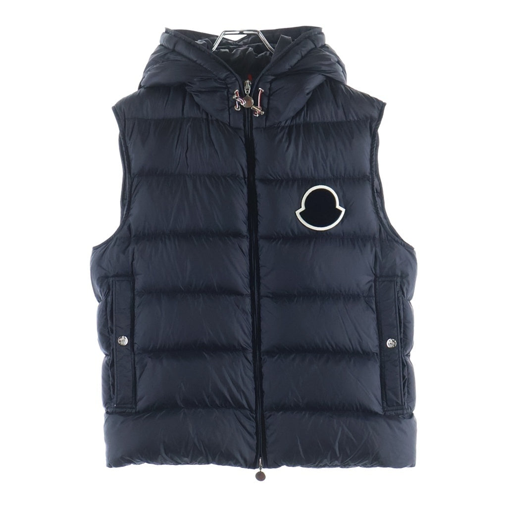 MONCLER(モンクレール) 20AW VANOISE GILET ヴァノアーズ ダウンベスト ナイロン ジップアップ フード ブラック F20911A58500