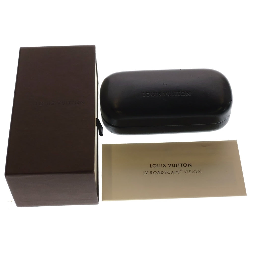 LOUIS VUITTON(ルイヴィトン) オプセシオン ロン サングラス アイウェア メガネ 眼鏡 モノグラム ロゴ カラーレンズ ブラウン Z0381E レディース