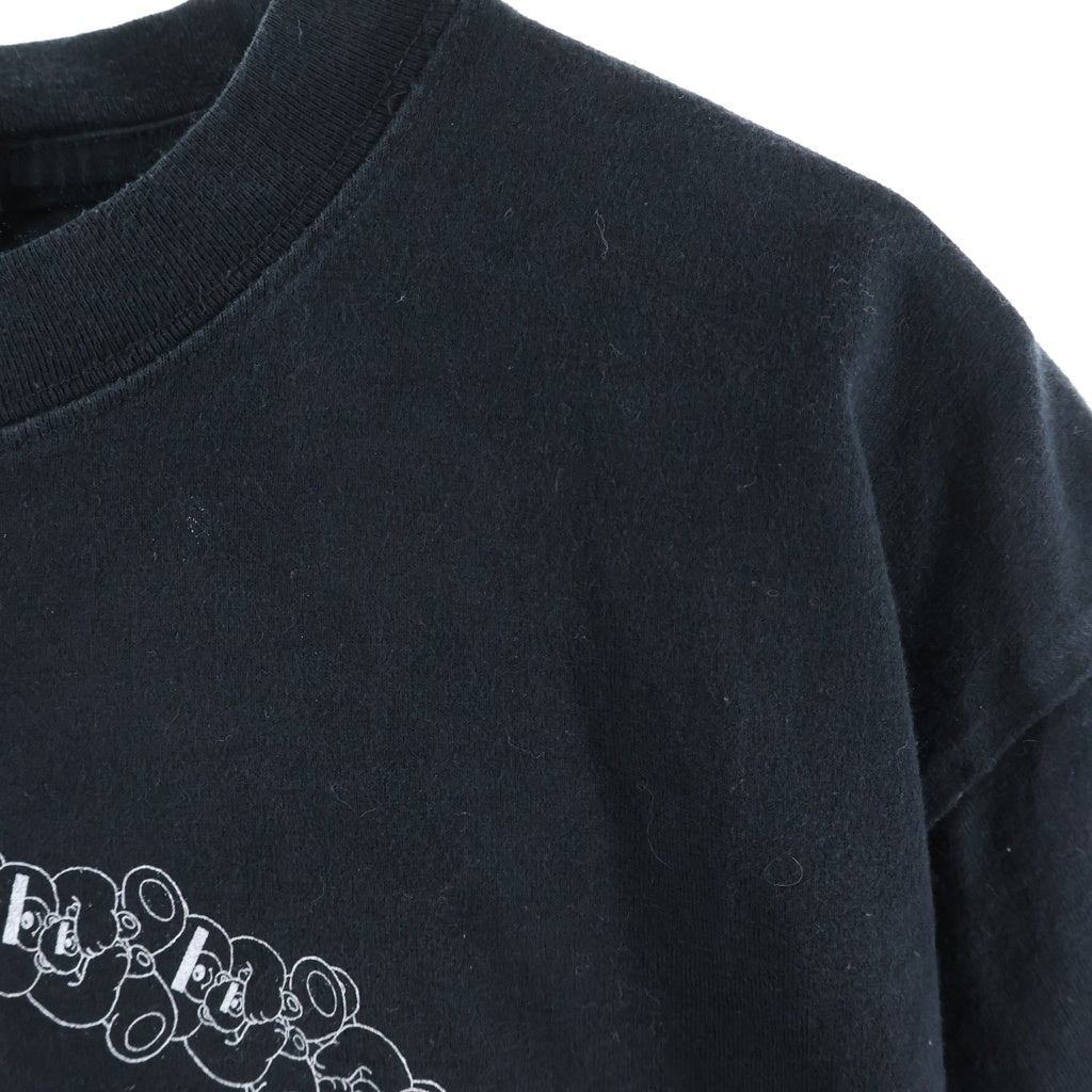 UNDERCOVER(アンダーカバー) UNDERCOVER SWEAT PEASE BEAR ピースマーク Tシャツ コットン ブラック レディース