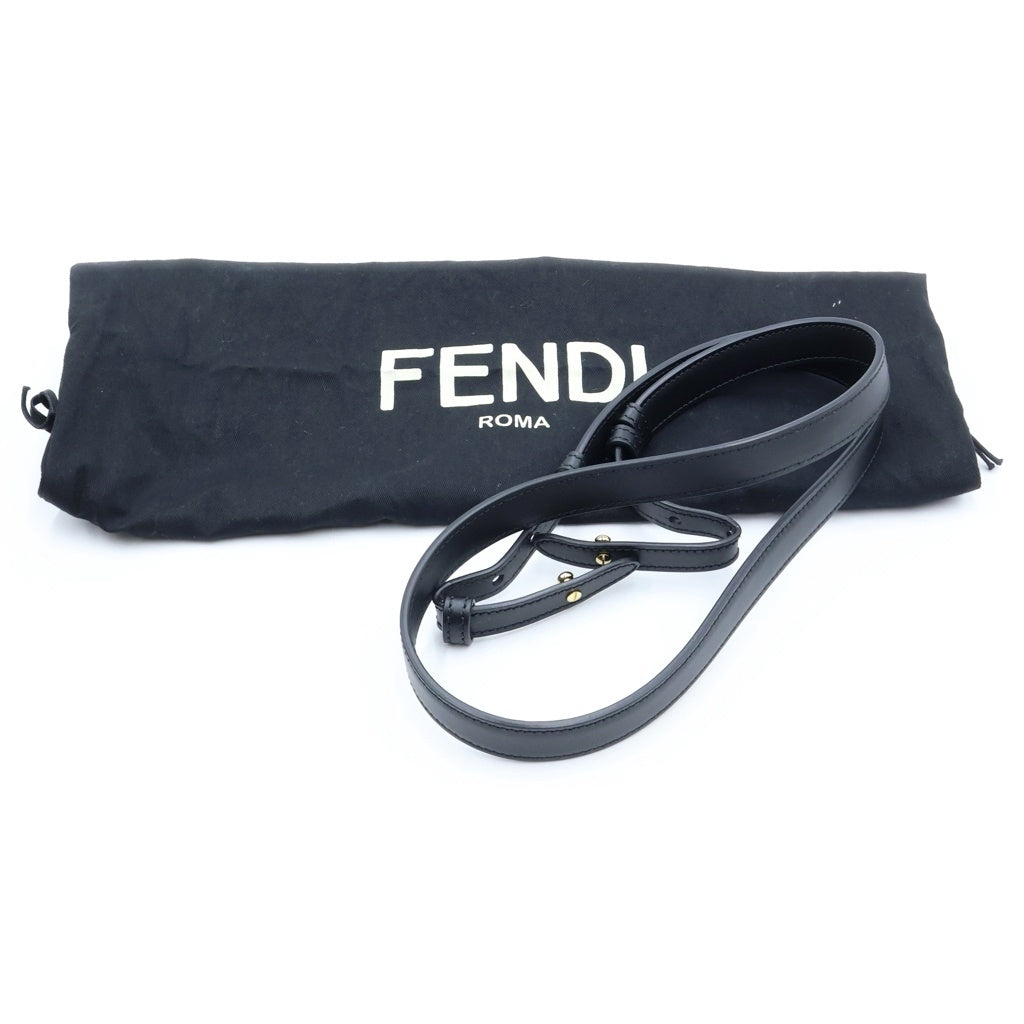 FENDI(フェンディ) サンシャイン スモール 2WAYハンドバッグ ショルダーバッグ ブラック レザー 8BH394