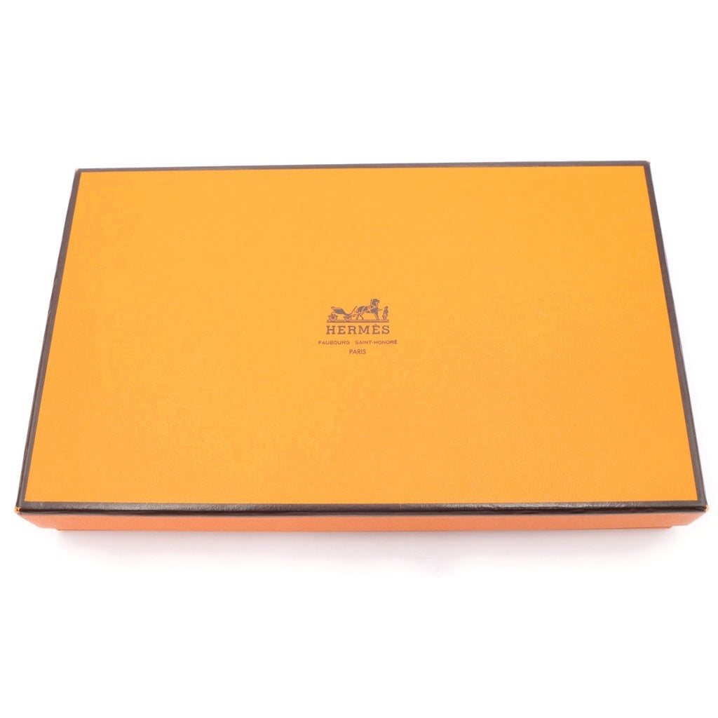 HERMES(エルメス) ベアンスフレ エプソン ロングウォレット 長財布 カードケース ピンク レザー □M刻印 シルバー金具 レディース