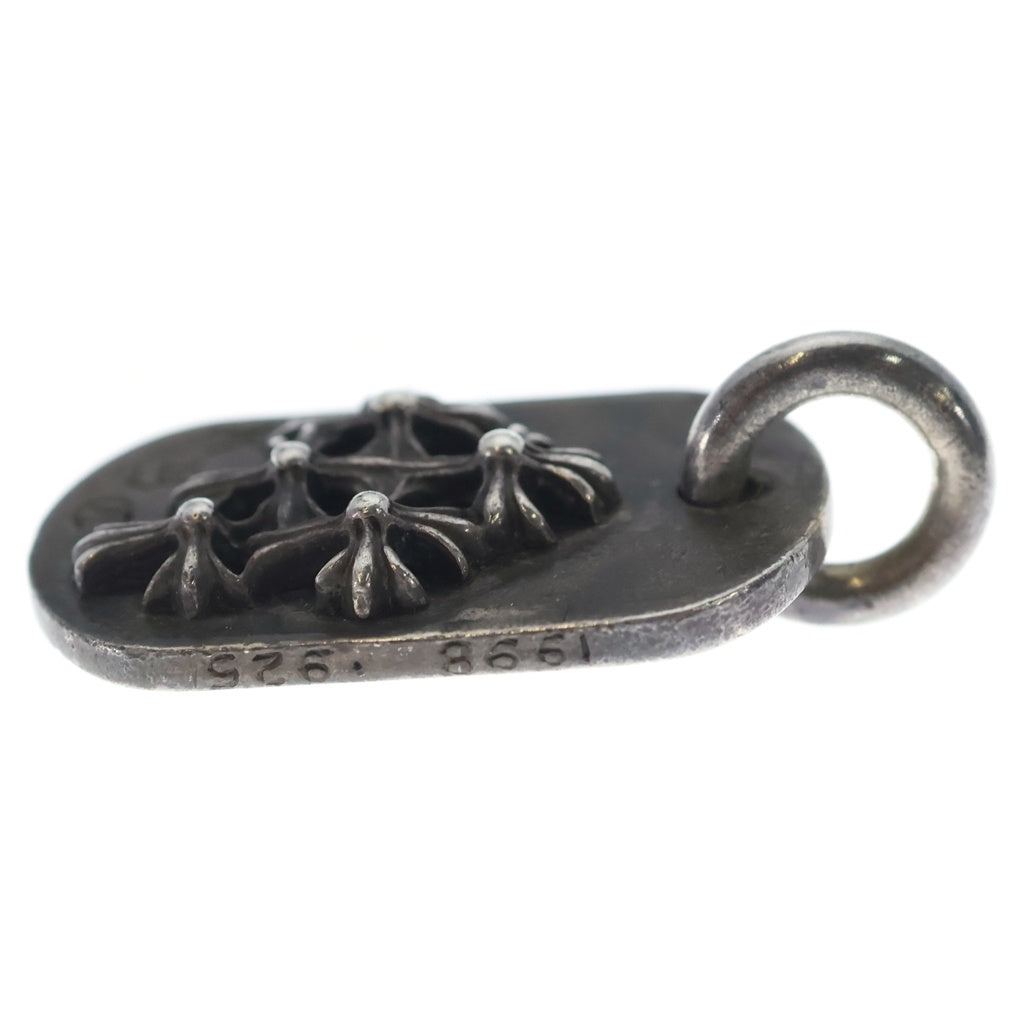 CHROME HEARTS(クロムハーツ) RAISED DOGTAG レイズドドッグタグ チャーム シルバー