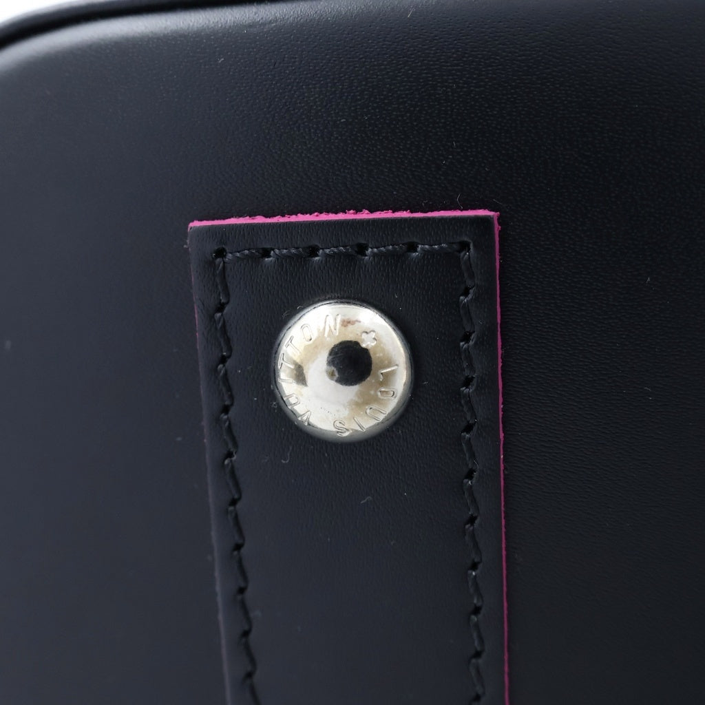 LOUIS VUITTON(ルイヴィトン) エピ アルマBB ハンドバック 2wayショルダー レザー ブラック/ピンク M54160 レディース