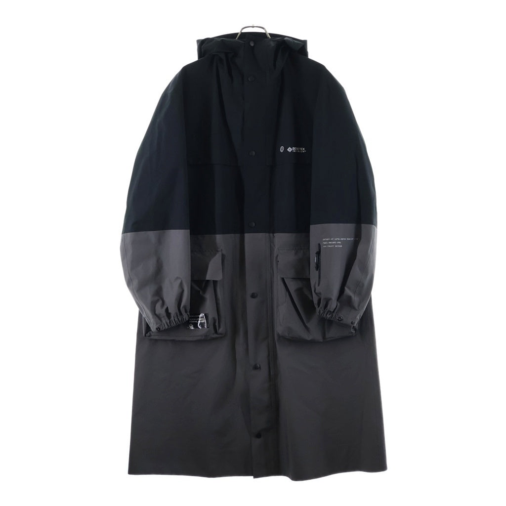 MONCLER(モンクレール) MONCLER GENIUS FRAGMENT モンクレール ジーニアス フラグメント Nembus Coat ロング コート ナイロン ブラック/グレー