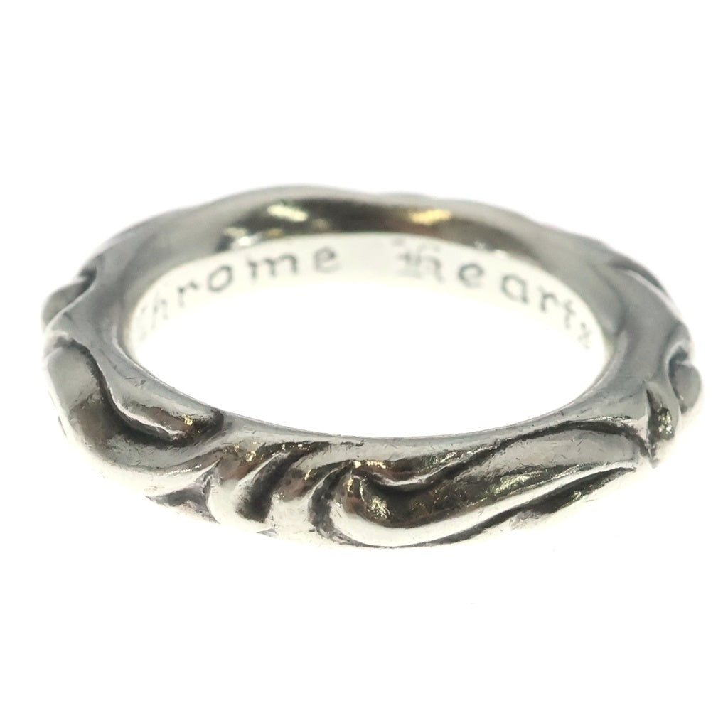CHROME HEARTS(クロムハーツ) SCRL BAND スクロールバンド リング SV925 シルバー BCA351