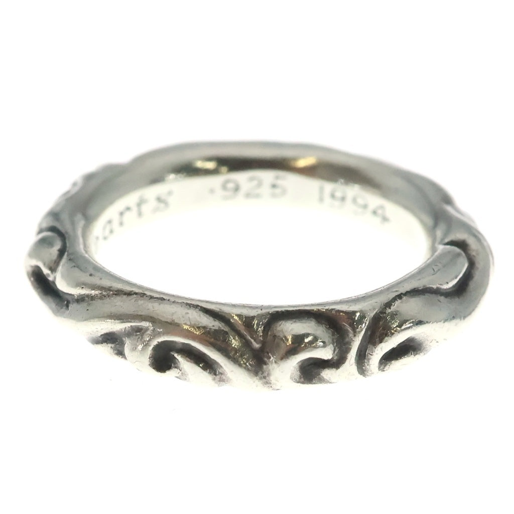 CHROME HEARTS(クロムハーツ) SCRL BAND スクロールバンド リング SV925 シルバー BCA351