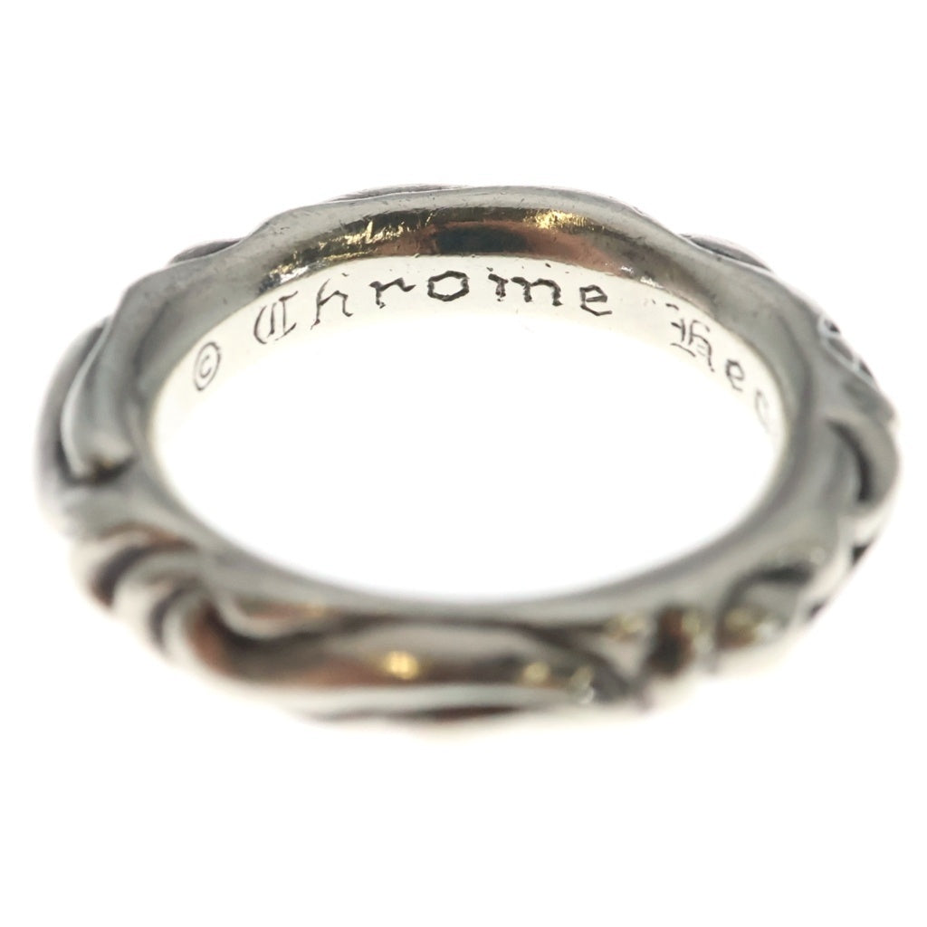 CHROME HEARTS(クロムハーツ) SCRL BAND スクロールバンド リング SV925 シルバー BCA351