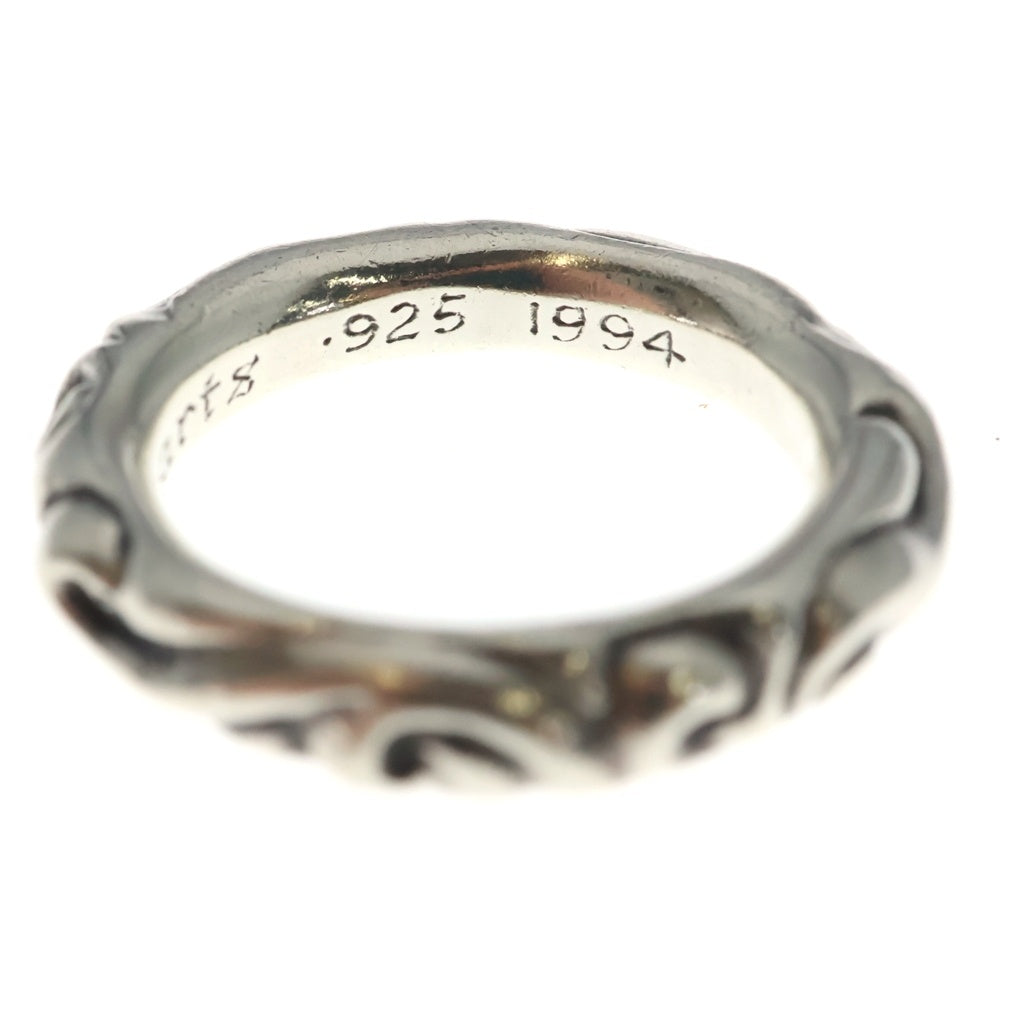 CHROME HEARTS(クロムハーツ) SCRL BAND スクロールバンド リング SV925 シルバー BCA351