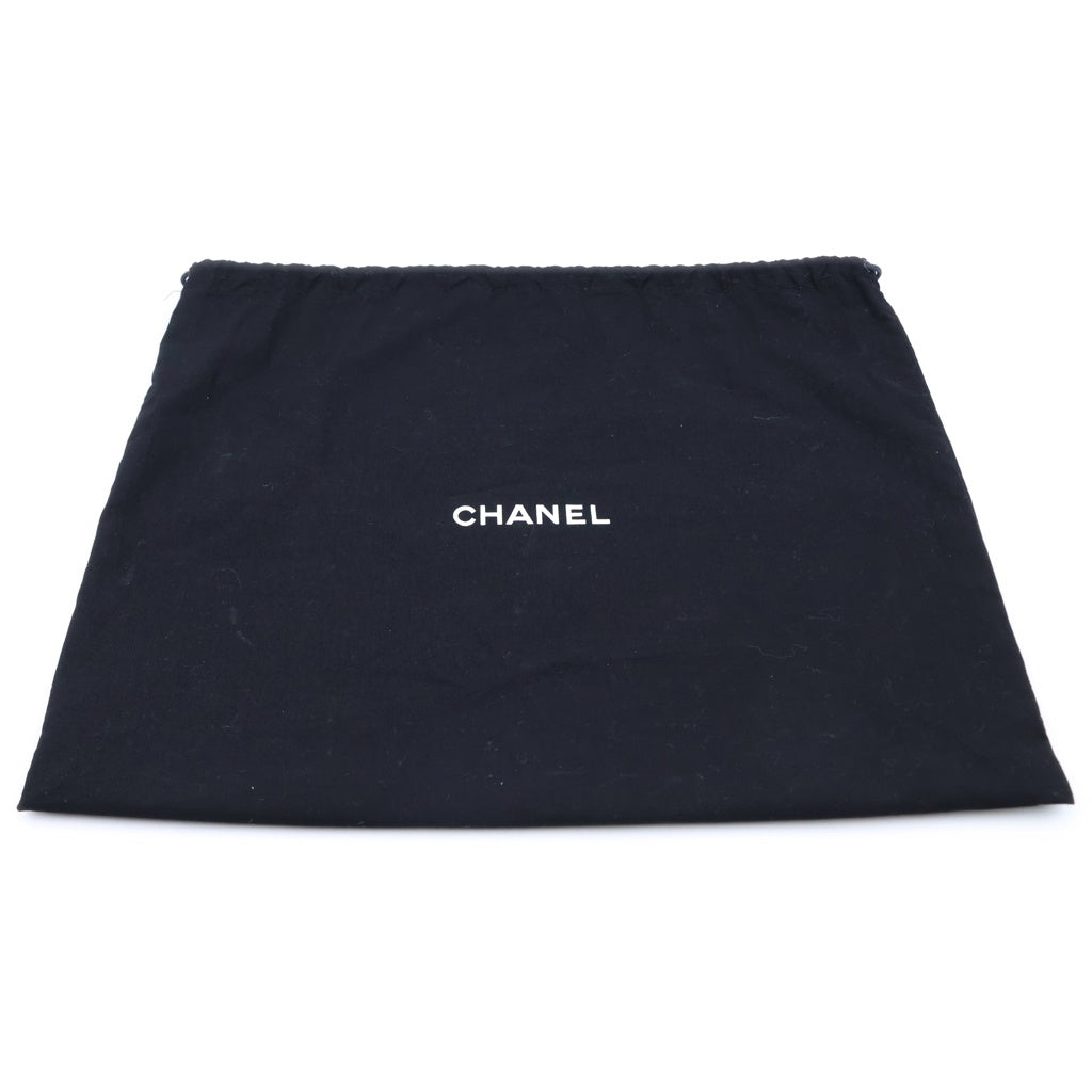 CHANEL(シャネル) マトラッセ デニム チェーンショルダーバッグ インディゴブルー レザー×デニム 23番台 ゴールド金具 レディース