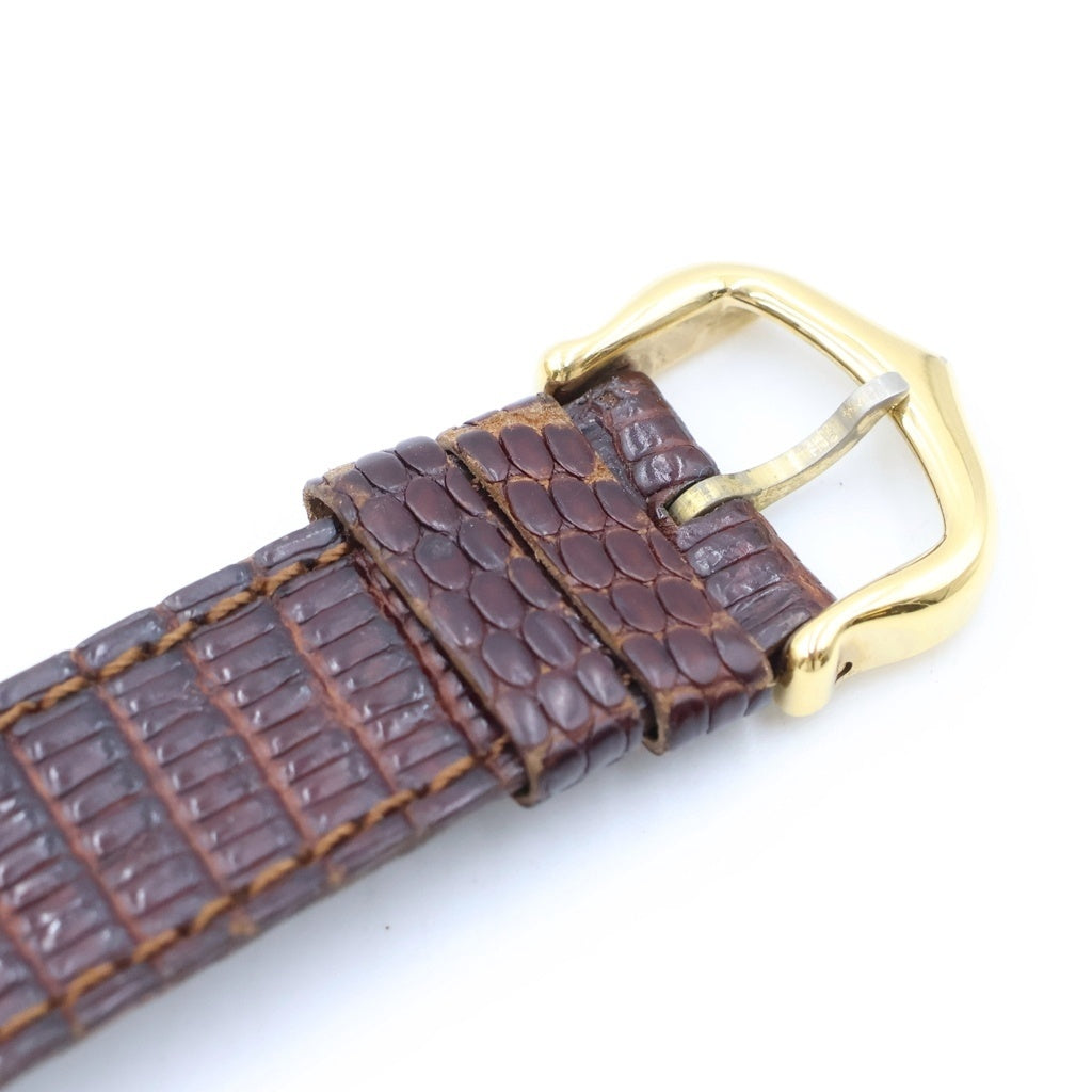 Cartier(カルティエ) マストタンクLM アイボリー文字盤 クォーツ SV×革/QZ W1002753 腕時計 レディース