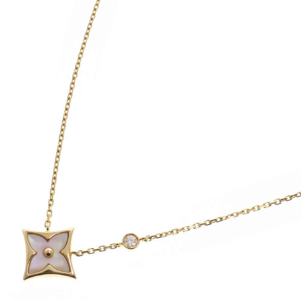 LOUIS VUITTON(ルイヴィトン) パンダンティフスターブロッサムBB ネックレス ダイヤモンド Au750 ピンクゴールド Q93612 アクセサリー ジュエリー