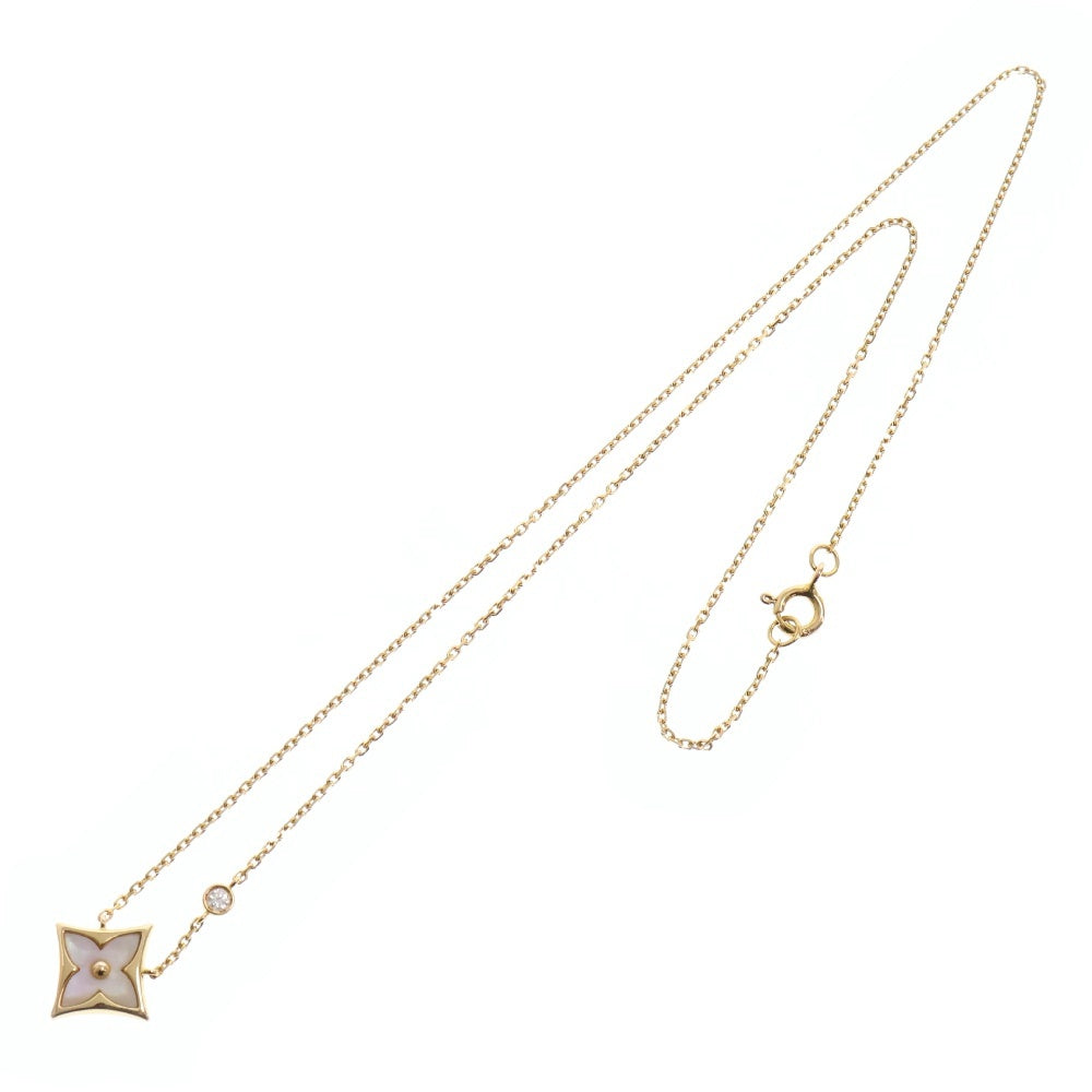 LOUIS VUITTON(ルイヴィトン) パンダンティフスターブロッサムBB ネックレス ダイヤモンド Au750 ピンクゴールド Q93612 アクセサリー ジュエリー