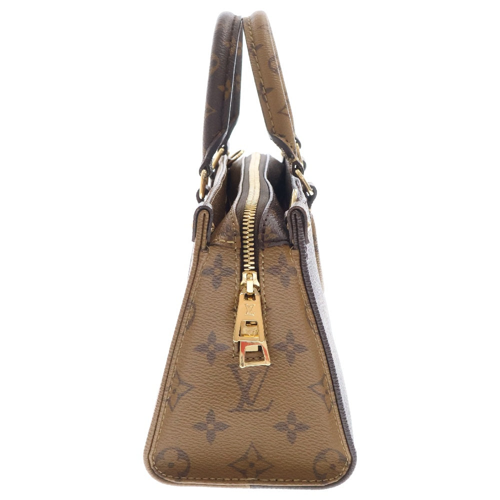 LOUIS VUITTON(ルイヴィトン) モノグラム ジャイアント リバース オンザゴーEW ショルダーバッグ ハンドバッグ ブラウン PVCレザー RFID M46653