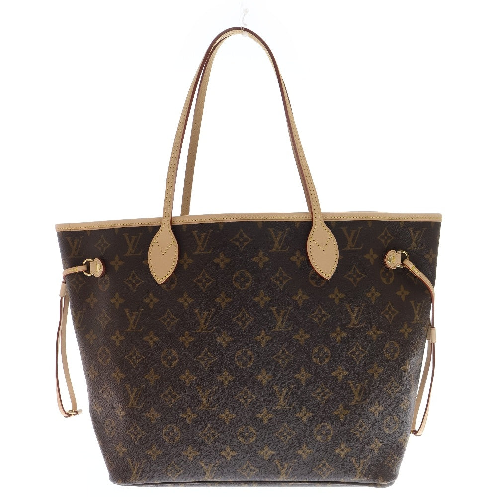 LOUIS VUITTON(ルイヴィトン) モノグラム ネヴァーフルMM 新型 トートバッグ ハンドバッグ 肩掛けバッグ ブラウン ゴールド金具 レザー×PVC M46975