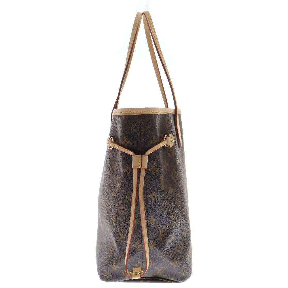 LOUIS VUITTON(ルイヴィトン) モノグラム ネヴァーフルMM 新型 トートバッグ ハンドバッグ 肩掛けバッグ ブラウン ゴールド金具 レザー×PVC M46975