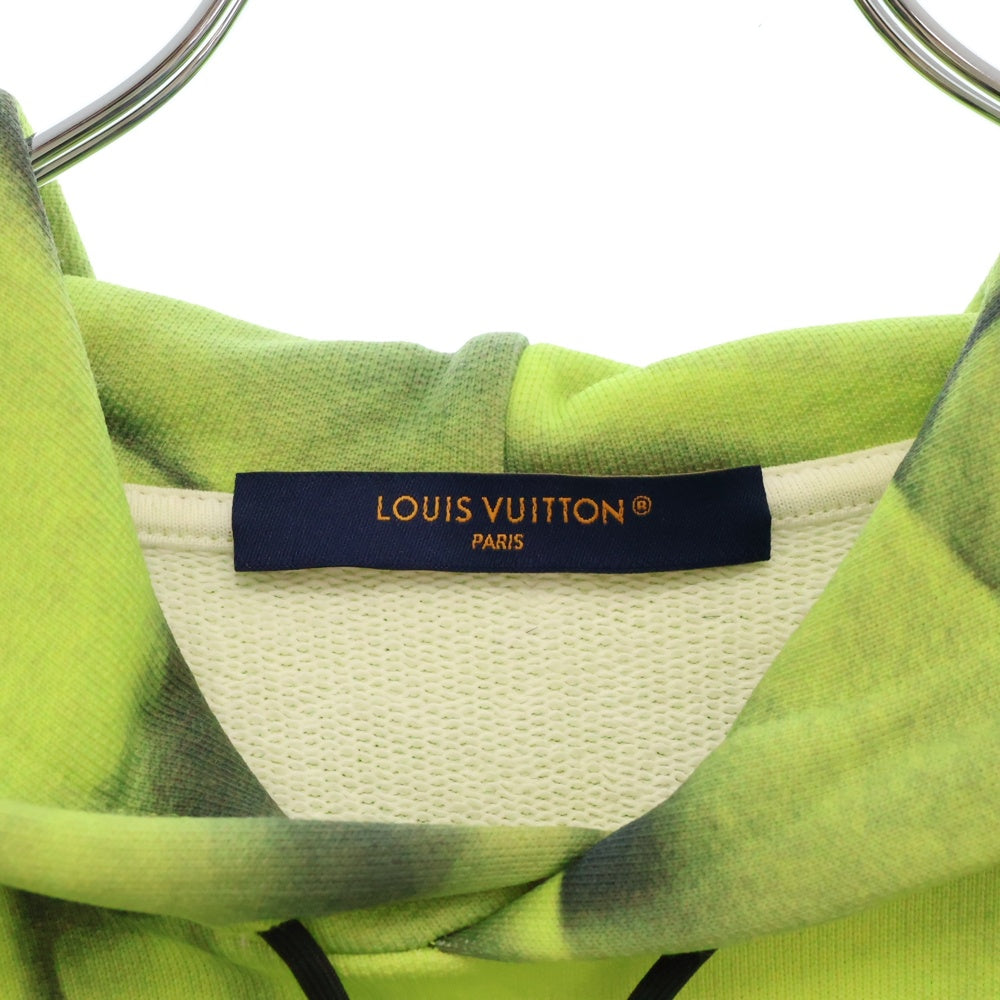 LOUIS VUITTON(ルイヴィトン) 23AW モノグラムシグネチャープルオーバーパーカー イエロー RM232M ZE5 HPY20W