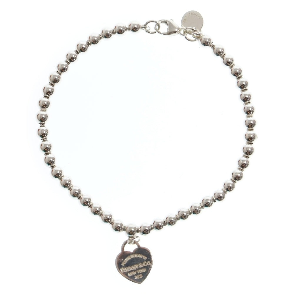 TIFFANY&Co(ティファニー) リターントゥティファニー ボールチェーン ブレスレット ハートタグ シルバー SV925 アクセサリー