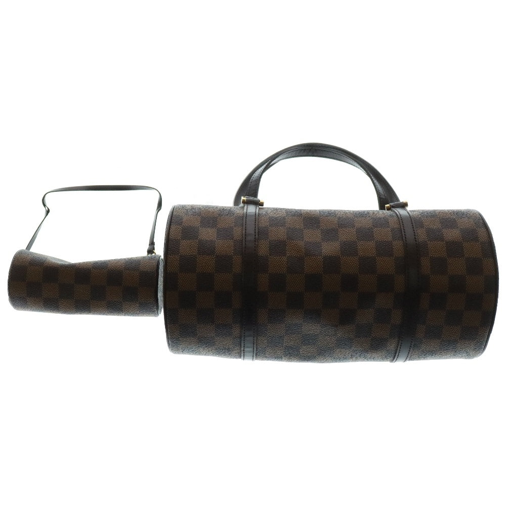 LOUIS VUITTON(ルイヴィトン) ダミエエべヌ パピヨン30 ハンドバッグ ブラウン PVCレザー N51303