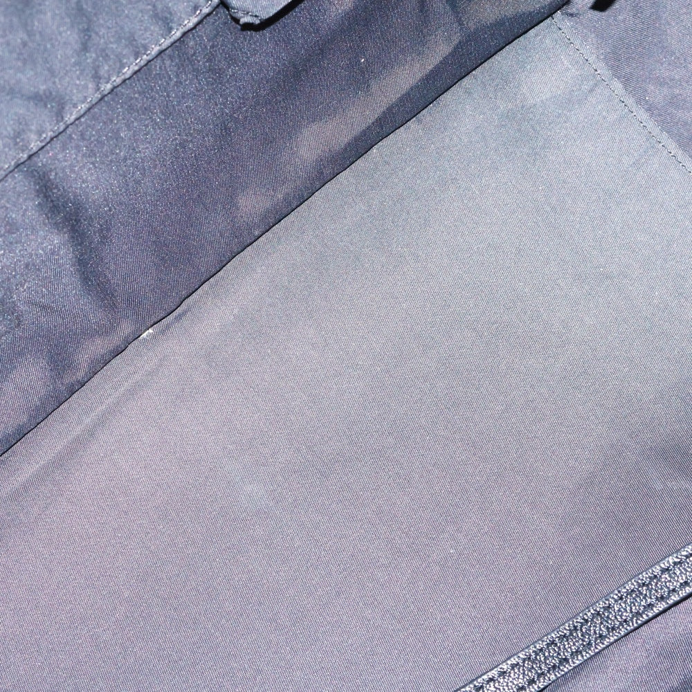 CHANEL(シャネル) パリビアリッツGM トートバッグ ブラック レザー×キャンバス シルバー金具 A34209