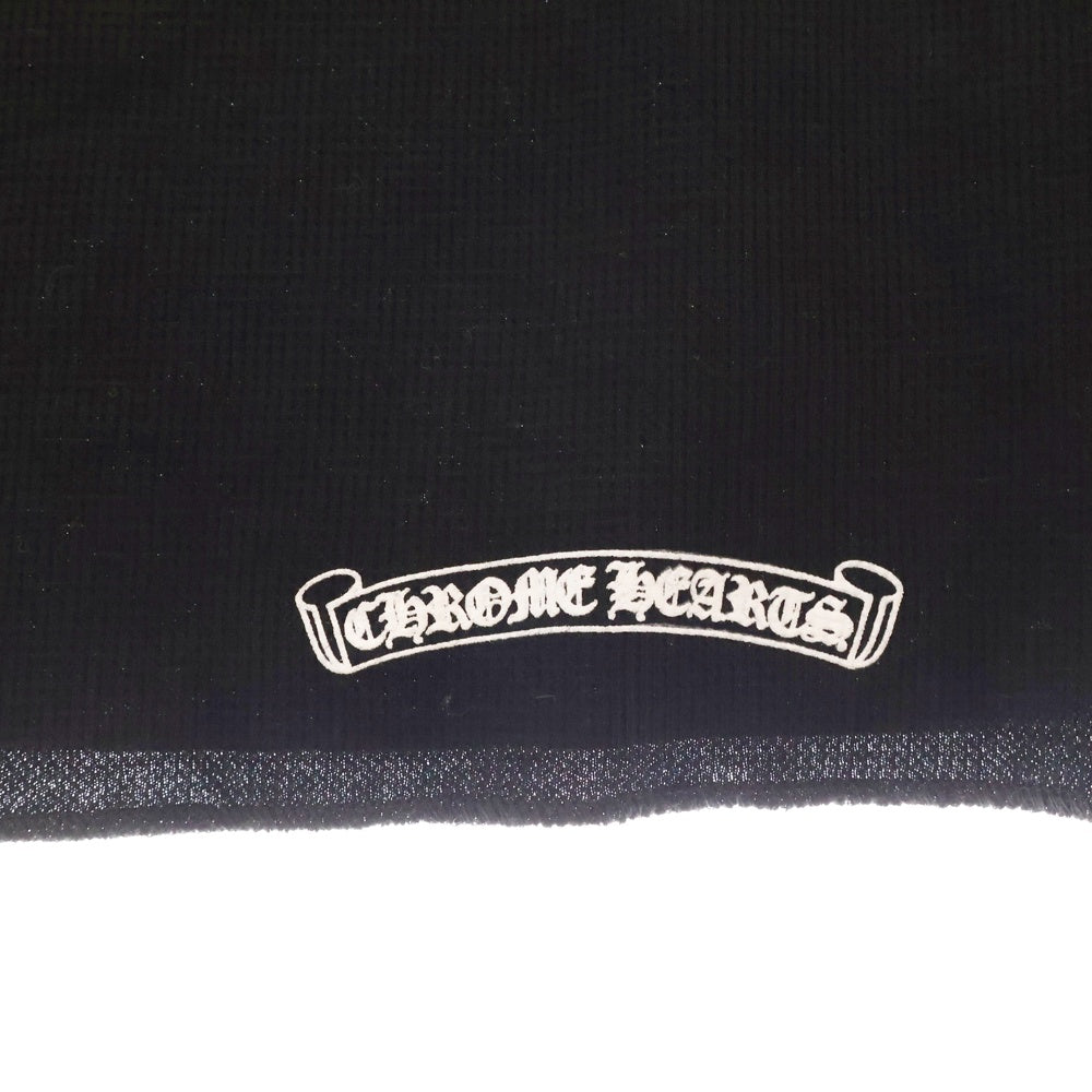 CHROME HEARTS(クロムハーツ) Thermal Scroll Label サーマル スクロール ラベル アームロゴ 長袖Tシャツ ブラック