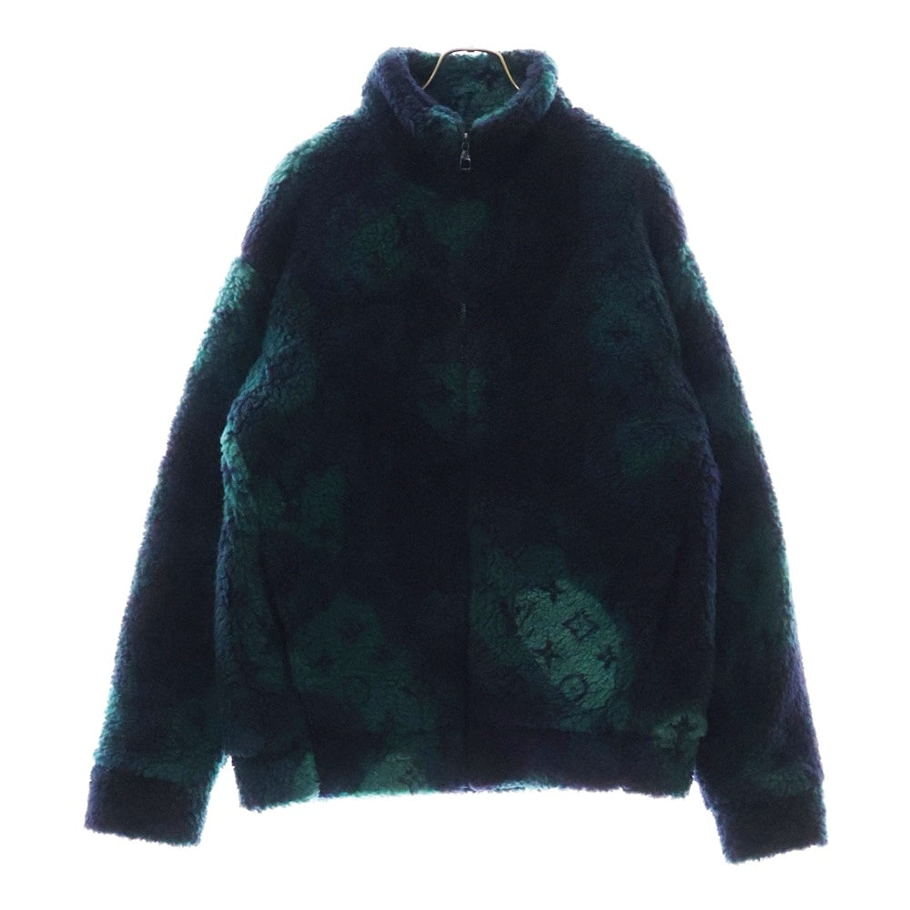 LOUIS VUITTON(ルイヴィトン) 23SS モノグラム ジャガード フリースジャケット グリーン RM231M SQ9 HOY15W