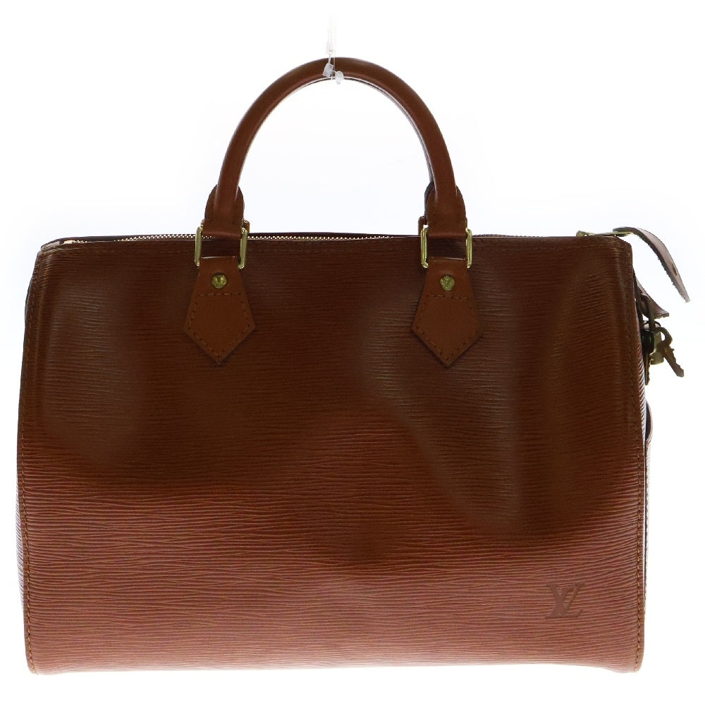 LOUIS VUITTON(ルイヴィトン) エピ スピーディ30 ボストンバッグ ハンドバッグ ケニアブラウン ゴールド金具 M43003