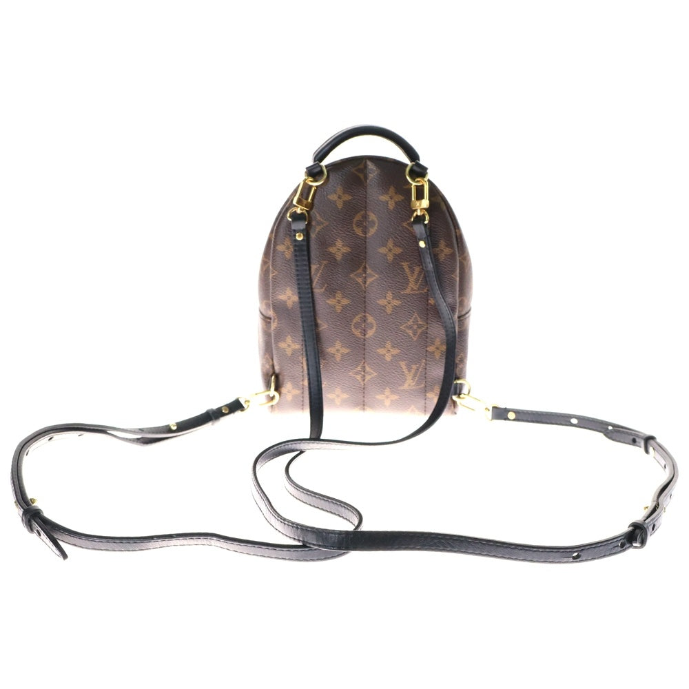 LOUIS VUITTON(ルイヴィトン) モノグラム パームスプリングス MINI M44873 ブラウン PVC バックパック ミニリュック