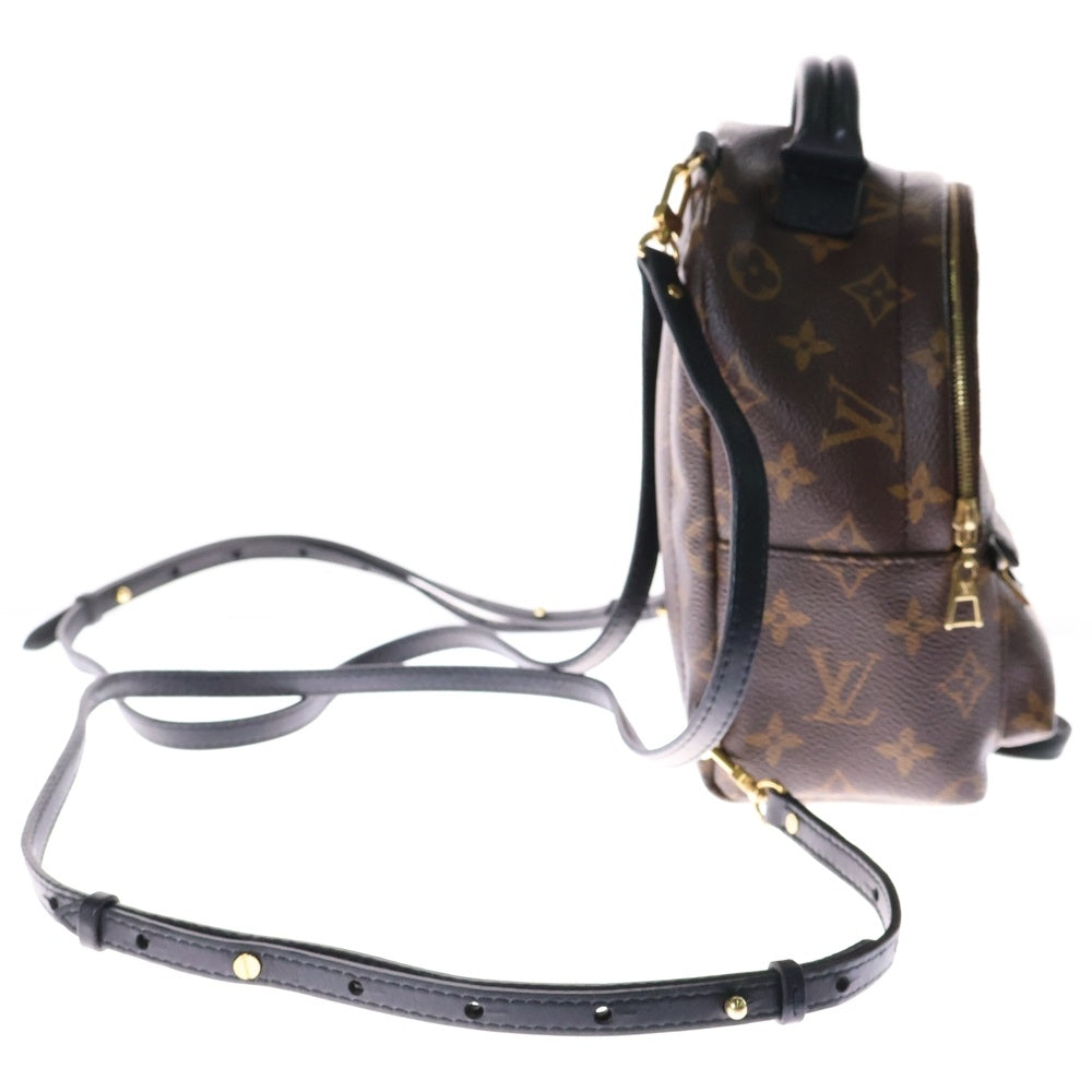 LOUIS VUITTON(ルイヴィトン) モノグラム パームスプリングス MINI M44873 ブラウン PVC バックパック ミニリュック