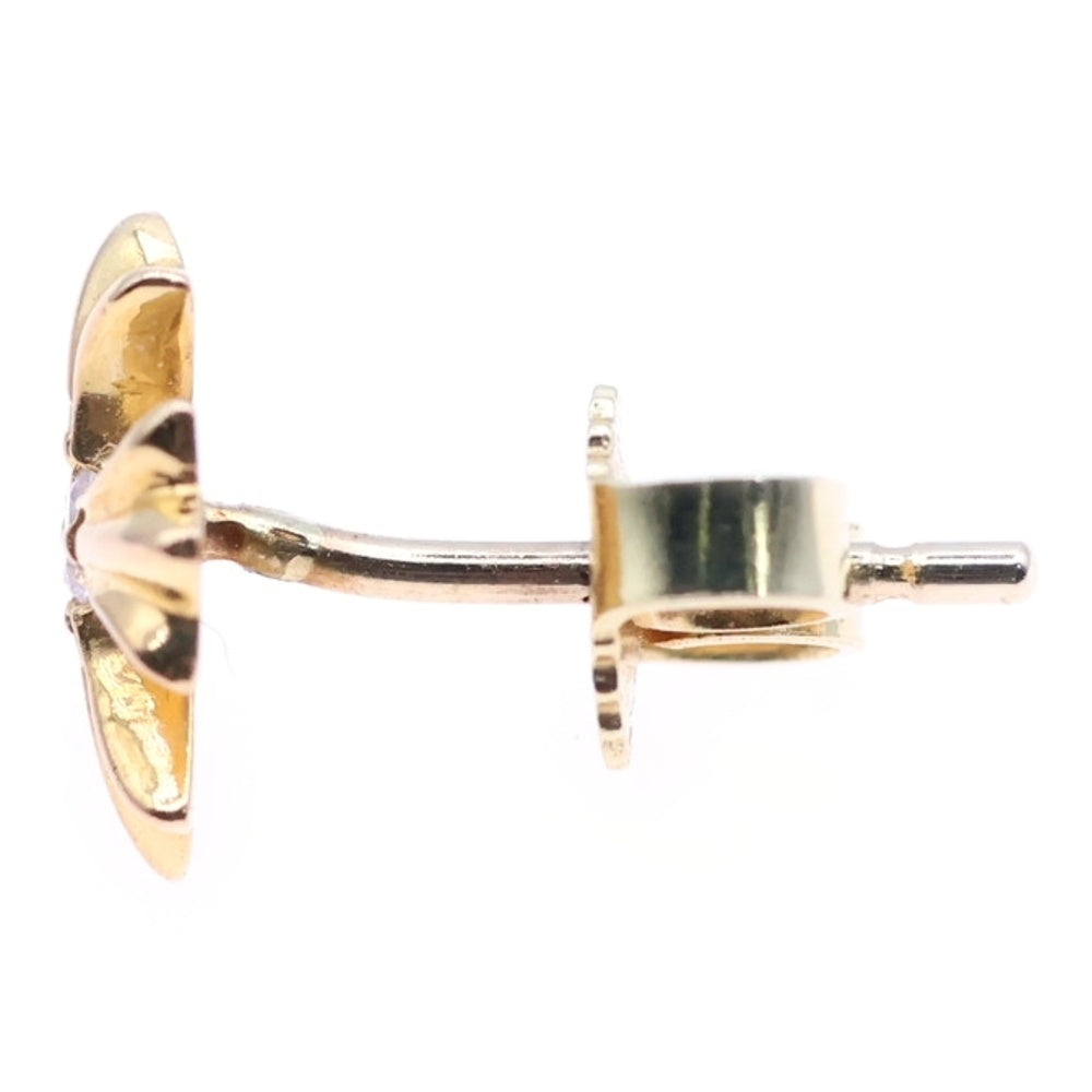 CHROME HEARTS(クロムハーツ) 22K No2 CH PLS 1DIA CHプラス スタッドピアス 1ダイヤ ゴールド BCA021