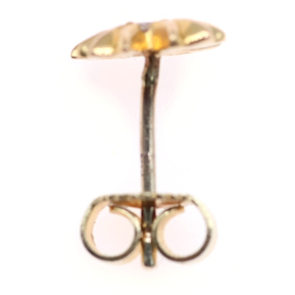 CHROME HEARTS(クロムハーツ) 22K No2 CH PLS 1DIA CHプラス スタッドピアス 1ダイヤ ゴールド BCA021