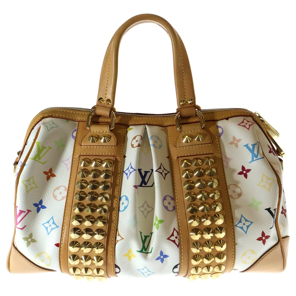LOUIS VUITTON(ルイヴィトン) モノグラムマルチカラー コートニーMM ハンドバッグ ブロン PVC M45641