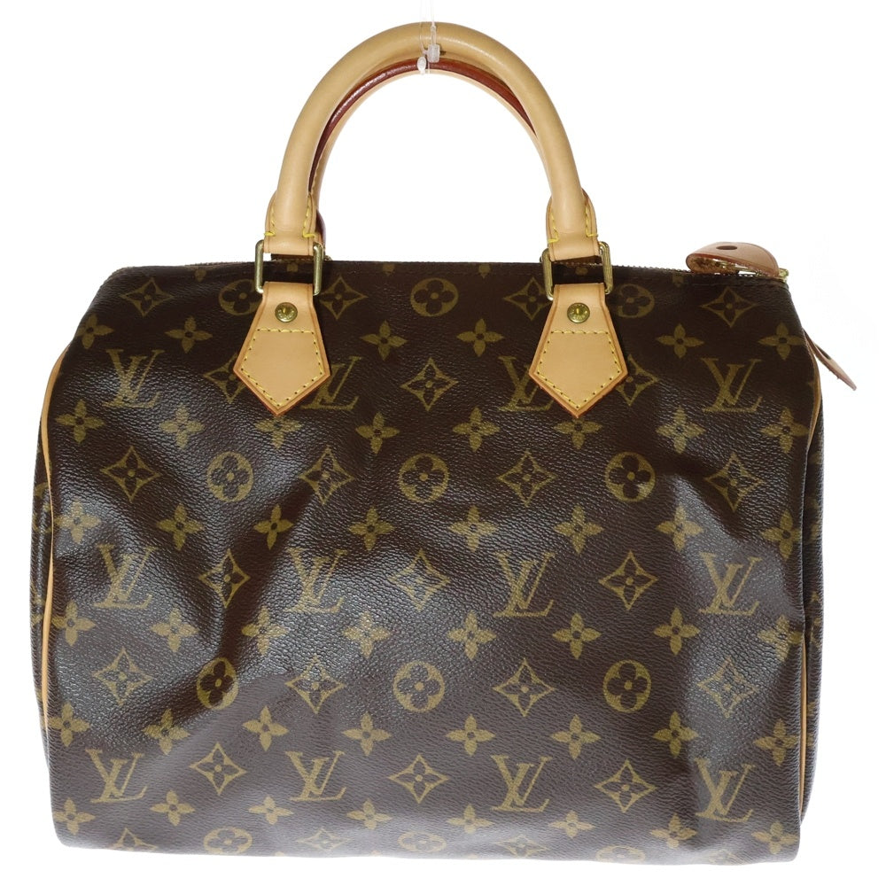 LOUIS VUITTON(ルイヴィトン) モノグラム スピーディ30 ハンドバッグ ブラウン PVCレザー M41526