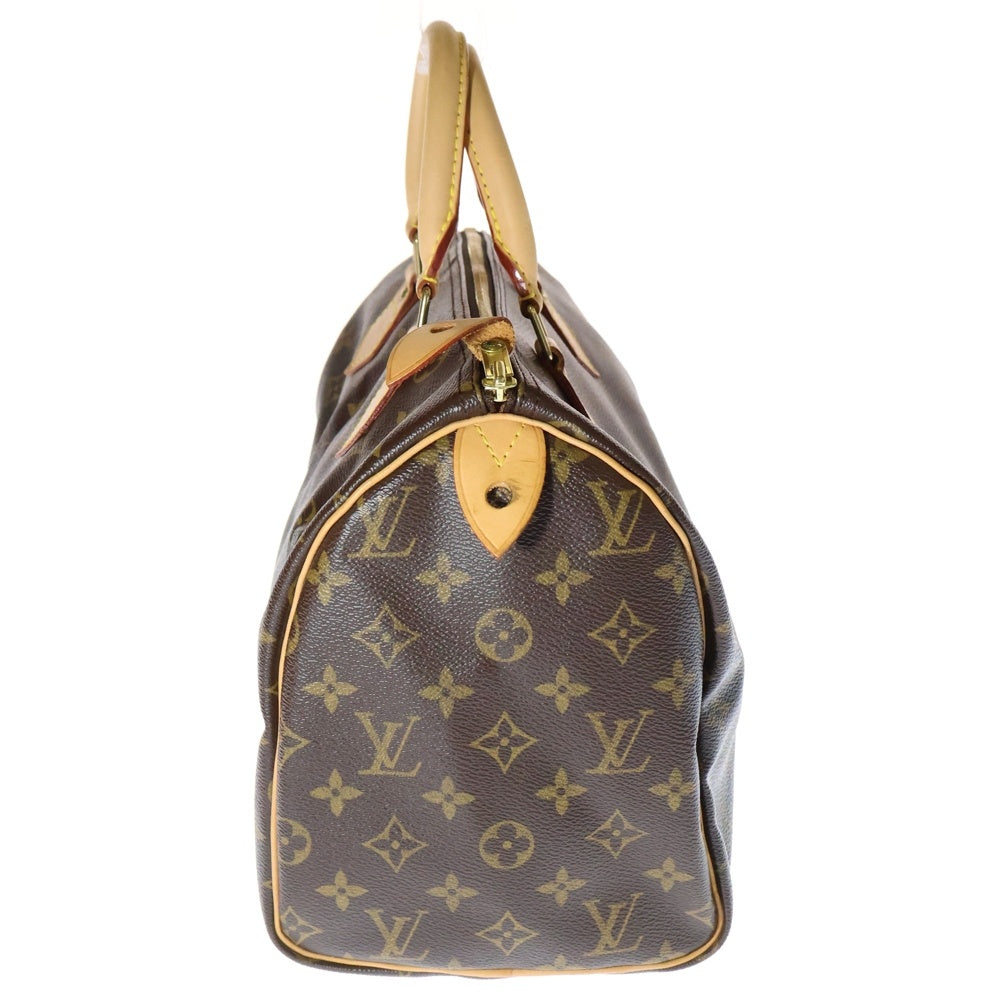LOUIS VUITTON(ルイヴィトン) モノグラム スピーディ30 ハンドバッグ ブラウン PVCレザー M41526