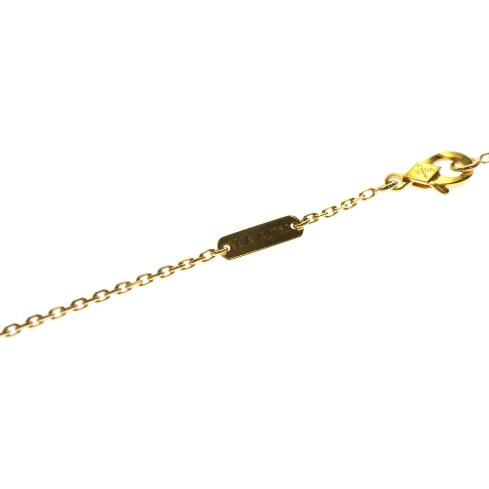 Van Cleef & Arpels(ヴァンクリーフアンドアーペル) ヴィンテージアルハンブラ オニキス ネックレス Au750YG イエローゴールド VCARA45800