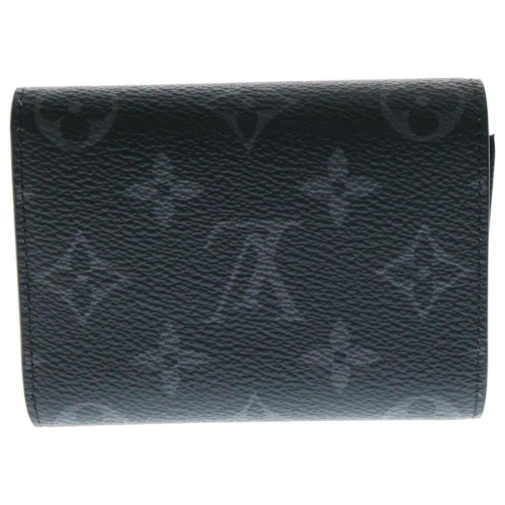 LOUIS VUITTON(ルイヴィトン) モノグラム・エクリプス ヴィクター・ウォレット 三つ折り財布 コンパクトウォレット コインケース PVC ブラック M12598