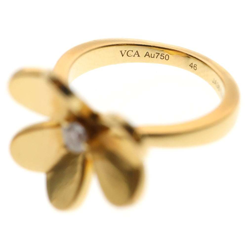 Van Cleef & Arpels(ヴァンクリーフアンドアーペル) フリヴォル リング スモール 1PD Au750 K18 YG イエローゴールド