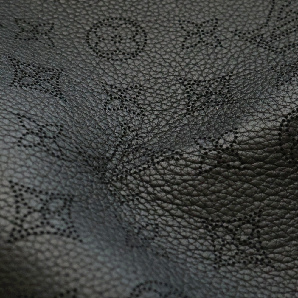 LOUIS VUITTON(ルイヴィトン) マヒナ ジロラッタ トートバック ハンドバッグ ショルダーバッグ ブラック レザー シルバー金具 M54402