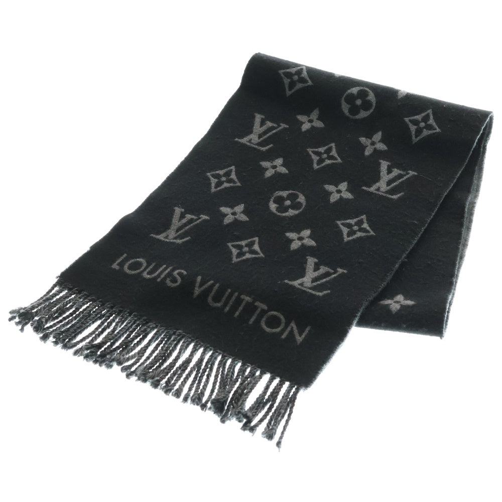 LOUIS VUITTON(ルイヴィトン) エシャルプ レイキャビック ノワール カシミヤ M71040