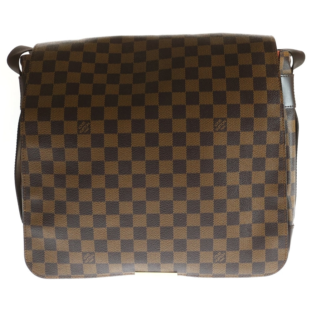 LOUIS VUITTON(ルイヴィトン) ダミエ バスティーユ レザーショルダーバッグ ブラウン N45258