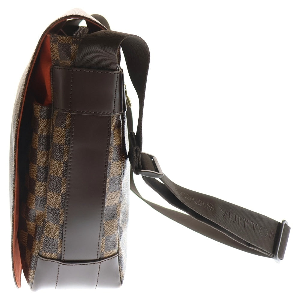 LOUIS VUITTON(ルイヴィトン) ダミエ バスティーユ レザーショルダーバッグ ブラウン N45258