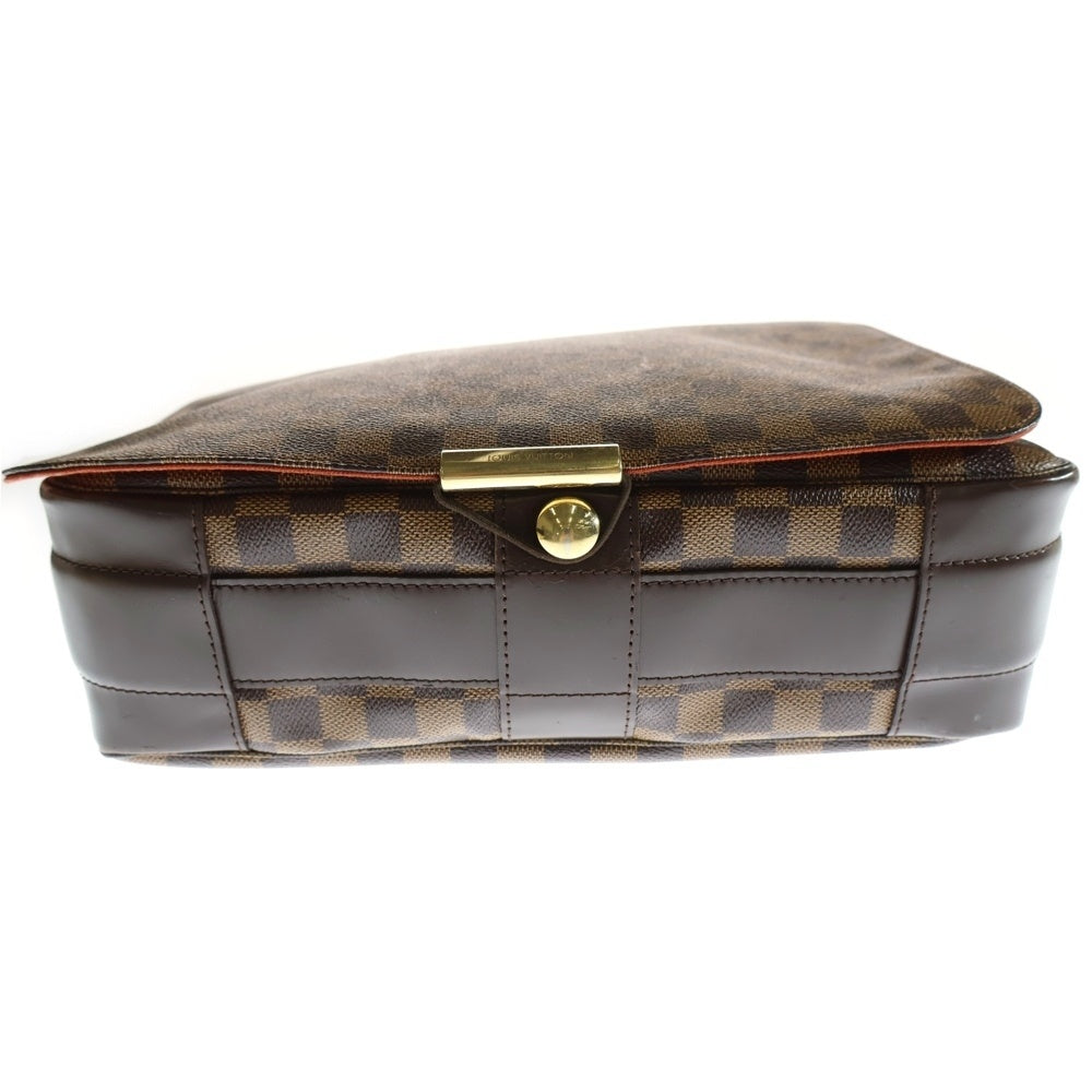 LOUIS VUITTON(ルイヴィトン) ダミエ バスティーユ レザーショルダーバッグ ブラウン N45258